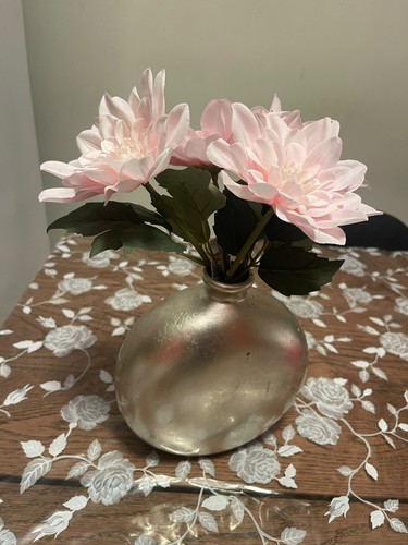 Flower vase with - vase, artificial