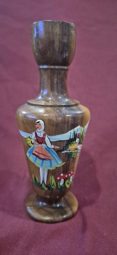 1919 antique olive wooden bud - antique,