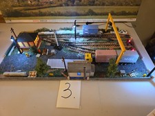 oo gauge model railway diorama