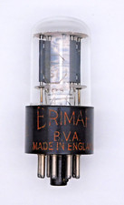 Brimar England 6SN7GT CV1988 Grey Plate Valve Tube Used Tested (V18) #2