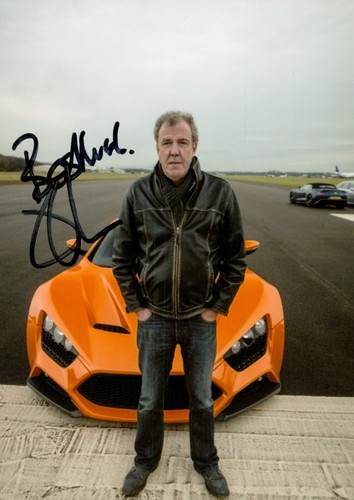 Jeremy clarkson hand signed - jeremy,