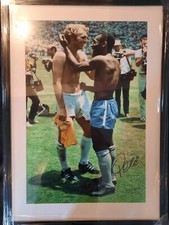 Iconic Pele & Bobby Moore