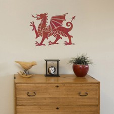 Welsh Dragon Stencil - Large