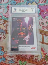 2020 Topps Now F1 - Max Verstappen - Rookie Red Bull Racing F1 - MGC 9 NOT PSA