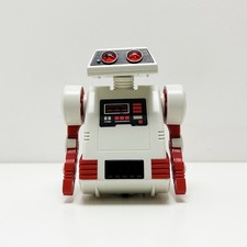 Vintage 1980 Tomy FLIPBOT Toy Robot - TESTED & WORKING