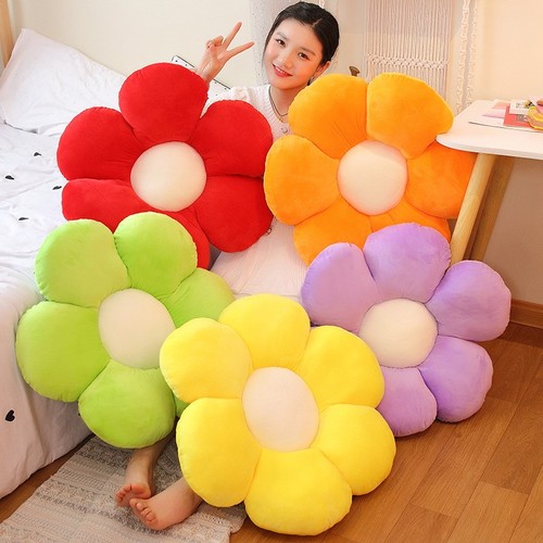 Flower pillow daisy - pillow, floor