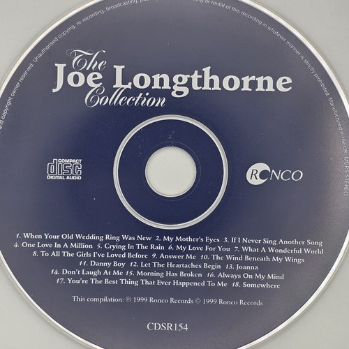 Joe longthorne the - -,
