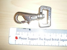 2 x 25mm wide snap clip horse/pony rug repair leg clip for webbing strap