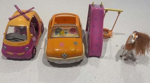 Polly pocket helicopter car - pocket,