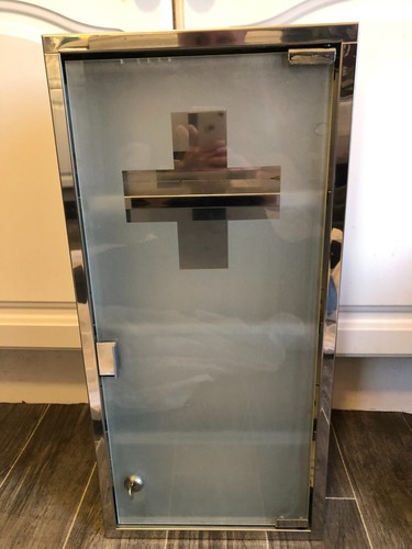 Medicine cabinet first - cabinet, aid