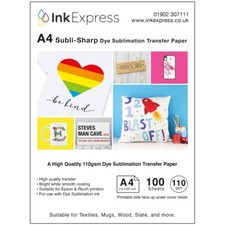 110gsm dye sublimation - 110gsm,