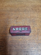 Vintage Lodge Spark Plug Tin