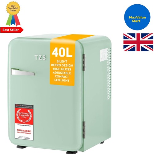 Vintage 40l mini fridge - 40l,