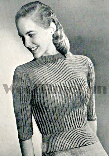 Vintage knitting pattern - knitting,