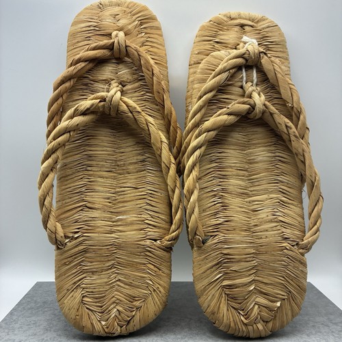 Pairs vintage japanese straw - 2,