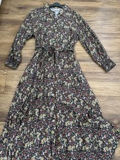 Brora Liberty print Ditsy Floral Maxi Shirt Dress size 18 