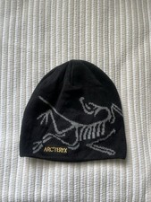 Arc'teryx Men's Beanie Hat Black And Yellow