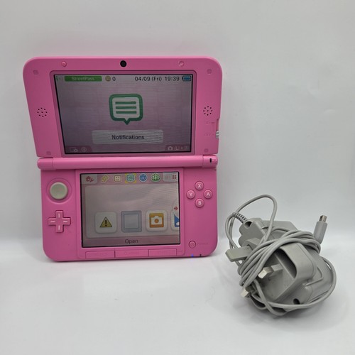 Nintendo 3ds pink console - nintendo, xl