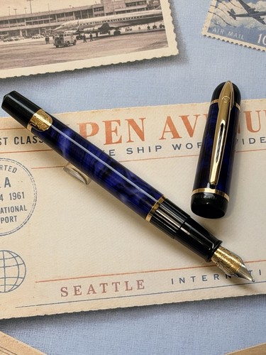 Vintage gold plated waterman - vintage, gold-plated