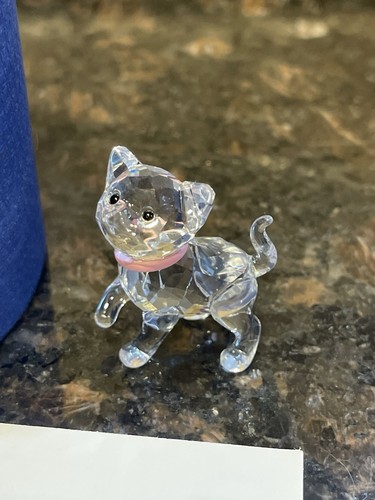 Swarovski kitten standing - kitten, w/