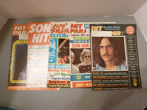 Hit parade magazines - 3,