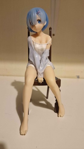 Figure anime rem chair - figure, rem,