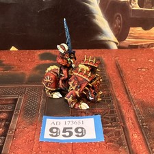 Warhammer 40k Bloodletter On Khorne Juggernaut Metal Converted Painted OOP