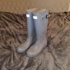 Light Blue Hunter Wellies Size