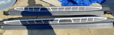 NISSAN X TRAIL 2014+ PAIR OF RUNNING BOARD SIDE STEPS IN SILVER
