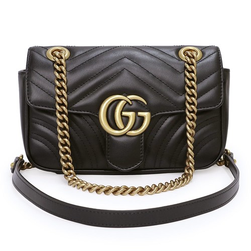 Gucci marmont chain quilted - gucci,