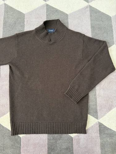 Drake men brown alpaca - men's,