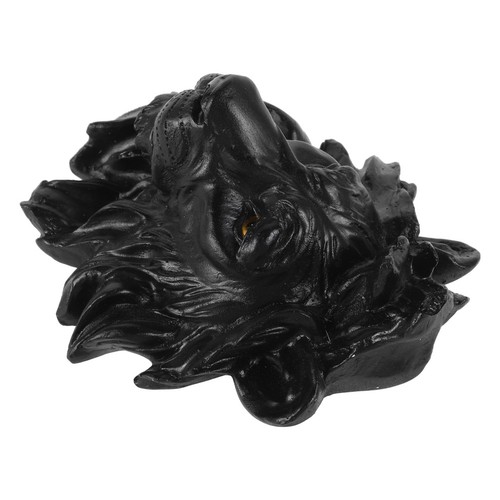 Lion head sculpture wall - lion,
