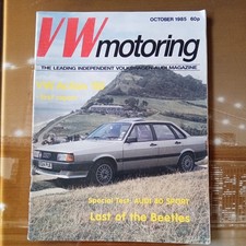 VW Motoring magazine October
