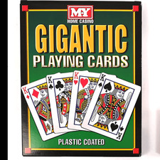 Giant A4 Playing Cards -