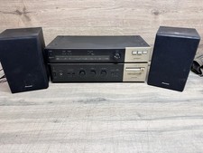 Vintage Pioneer Hi Fi Seperates TX-130L Tuner SA-130 Amplifier S-EM2 Speakers