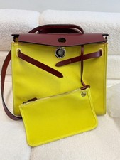 Hermès Herbag Zip 31 Lime