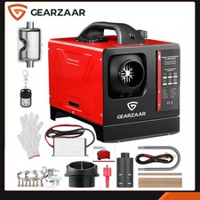 8KW Night Diesel Air Heater Bluetooth ALL IN ONE GEARZAAR Garage RV Motorhome