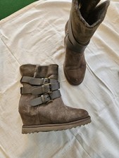 ASH Shearling Lambskin Wedge