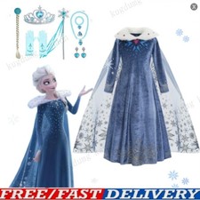 Frozen Elsa Dress Girls Fancy