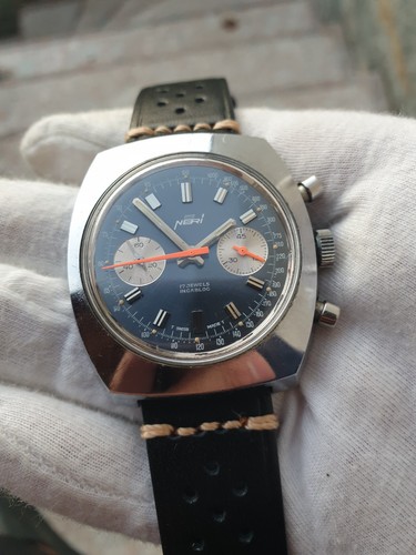 Vintage neri chronograph blue - chronograph,