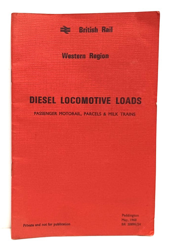 1968 diesel locomotive - br,