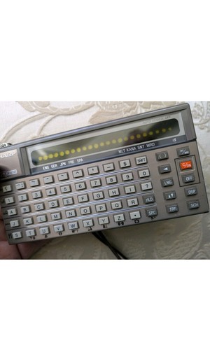 Retro electronics sharp - electronics,