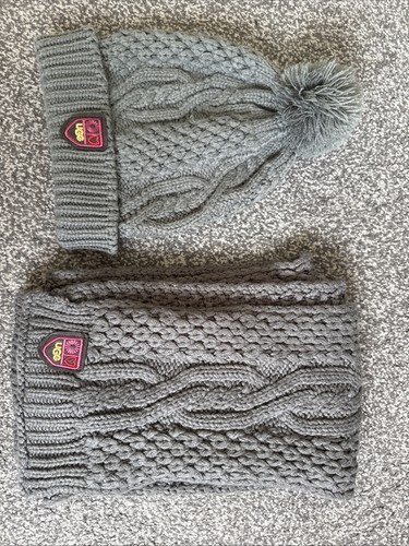 Ugg grey cable knit - grey, pom