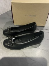 Pavers Ladies Black Shoes Size