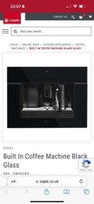 Caple built coffee machine - built,