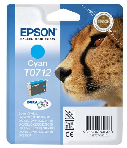Epson t0712 genuine cyan - epson,
