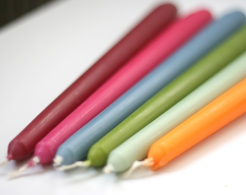 Candles non drip - taper, /