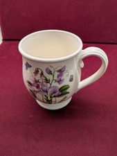 Portmeirion Botanic Garden Tea/Coffee Mug  Used condition good  sweet pea