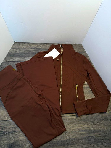 Lululemon brown tracksuit set - lululemon,