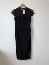 NEW! LIPSY Black Lace Top